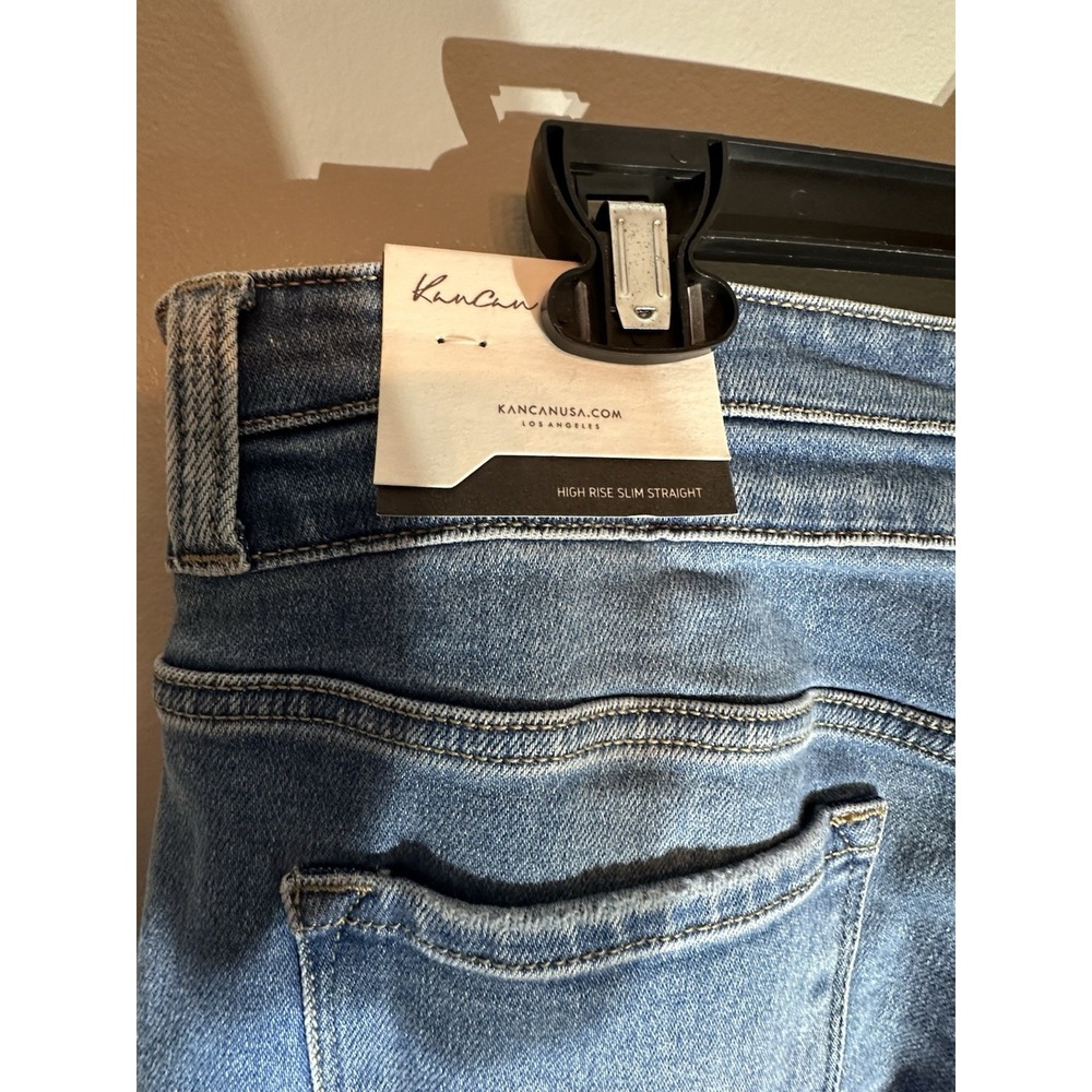KanCan Size 15/31 Morgana High Ride Distressed Jeans NWT - Picture 4 of 5